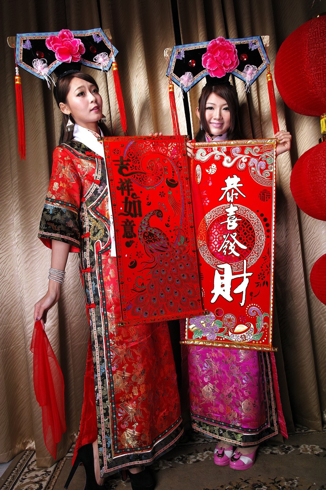Beautyleg女神小雪&小羽 新春拜年
